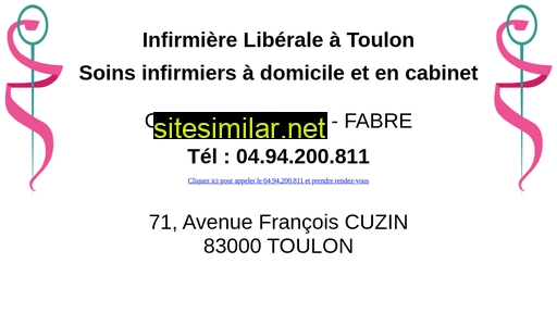 infirmieretoulon.fr alternative sites