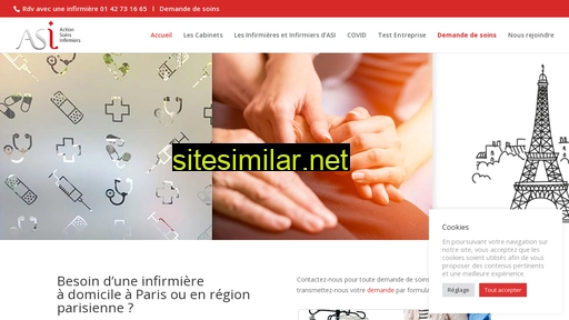 infirmiere-paris.fr alternative sites