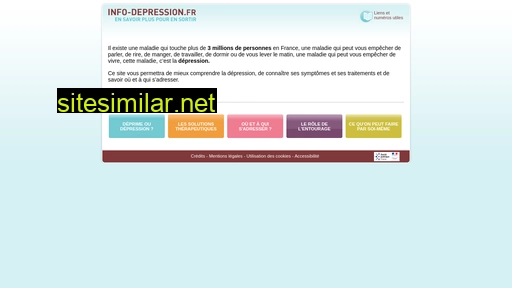 info-depression.fr alternative sites