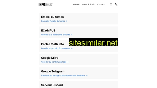 info-evry.fr alternative sites