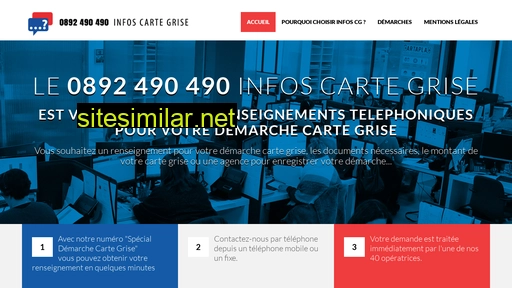 infos-cartegrise.fr alternative sites