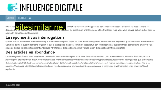 influence-digitale.fr alternative sites