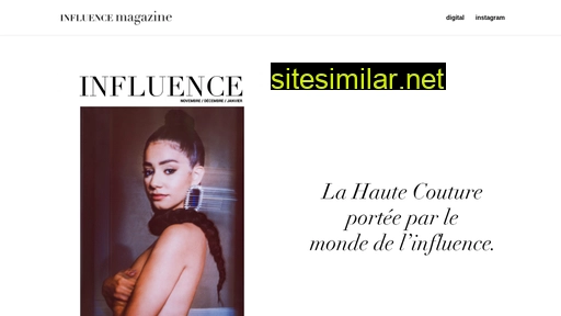 Influencemagazine similar sites
