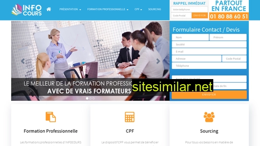 infocours.fr alternative sites