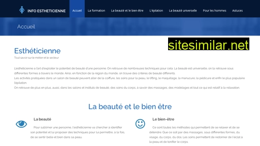 info-estheticienne.fr alternative sites