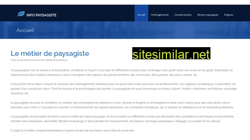 info-paysagiste.fr alternative sites