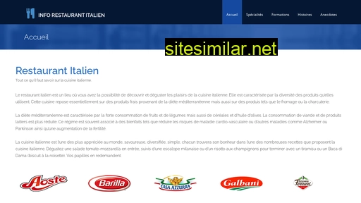 info-restaurant-italien.fr alternative sites