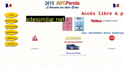 infopermis.fr alternative sites