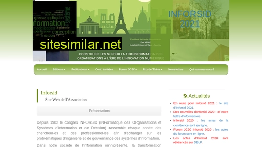 inforsid.fr alternative sites