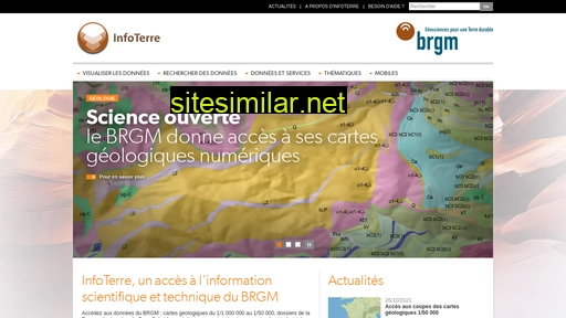 infoterre.brgm.fr alternative sites