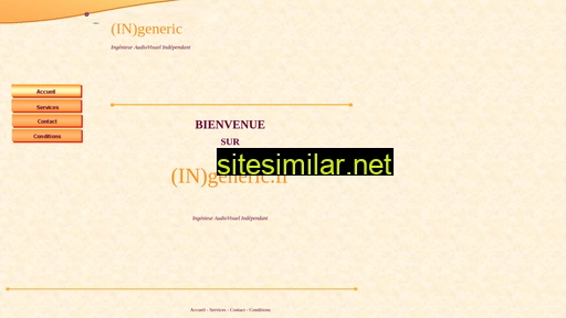 ingeneric.fr alternative sites
