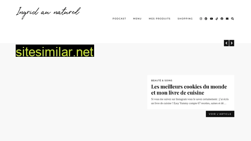 ingridaunaturel.fr alternative sites