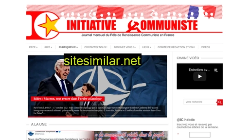 initiative-communiste.fr alternative sites