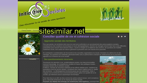 initiactivesociales.fr alternative sites