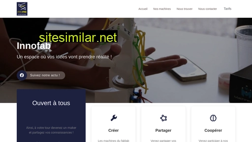 innofab.fr alternative sites