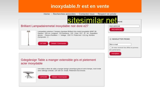 inoxydable.fr alternative sites
