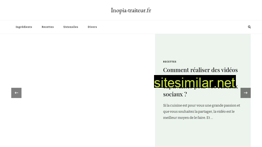 inopia-traiteur.fr alternative sites