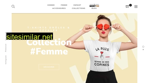 inshinytee.fr alternative sites
