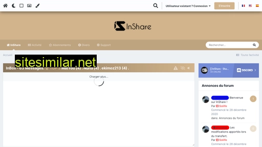 inshare.fr alternative sites