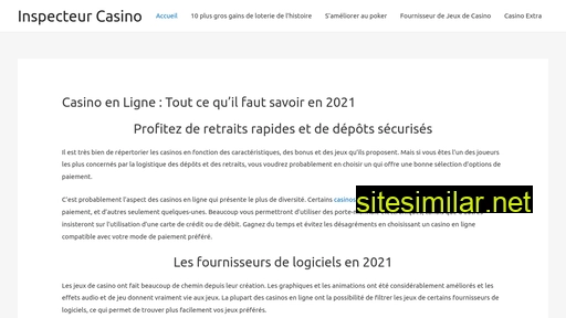 inspecteurcasino.fr alternative sites