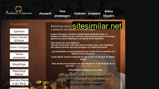 instantevasion.fr alternative sites