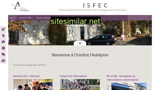 institut-aubepine.fr alternative sites