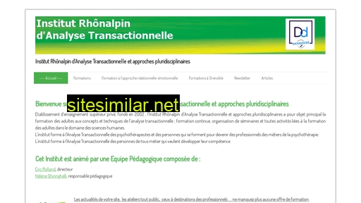 institut-rhonalpin-at.fr alternative sites