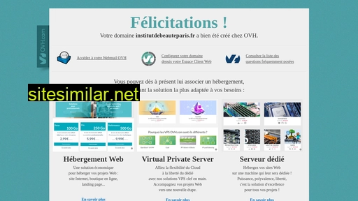 institutdebeauteparis.fr alternative sites
