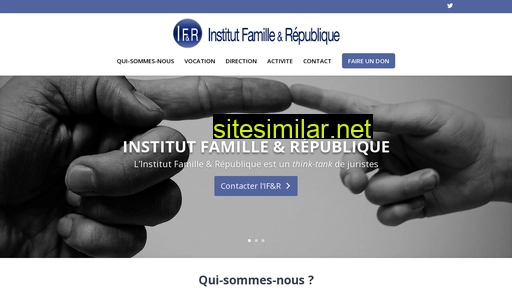 institutfamilleetrepublique.fr alternative sites