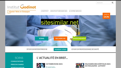 institutgodinot.fr alternative sites