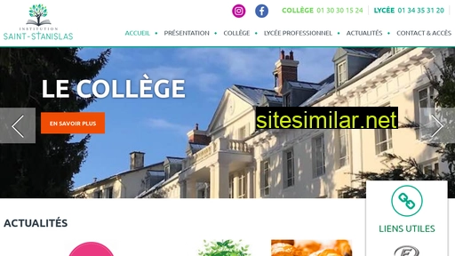 institutionsaintstanislas.fr alternative sites