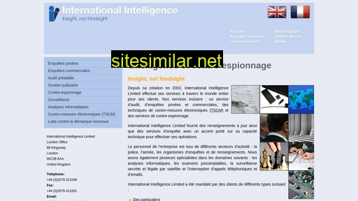 International-intelligence similar sites