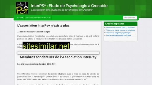 interpsy.fr alternative sites