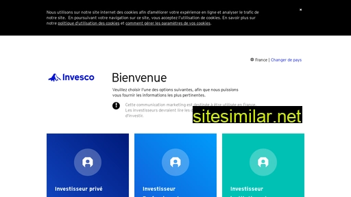 invesco.fr alternative sites