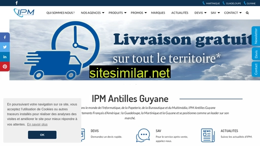 ipm-antilles-guyane.fr alternative sites