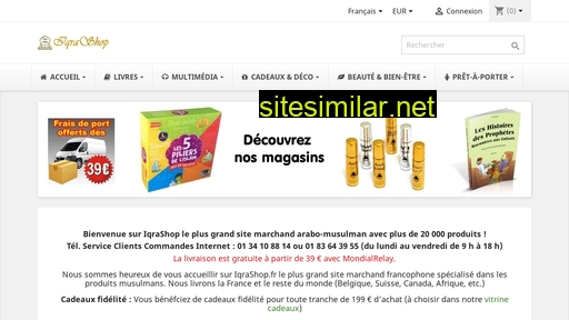 iqrashop.fr alternative sites