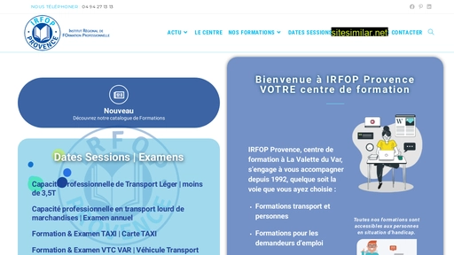 irfopprovence.fr alternative sites