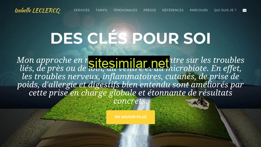 isabelleleclercq.fr alternative sites