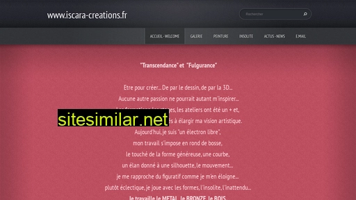iscara-creations.fr alternative sites