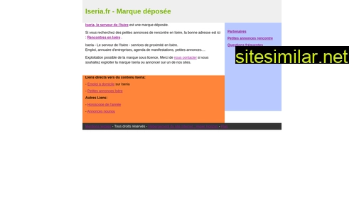 iseria.fr alternative sites