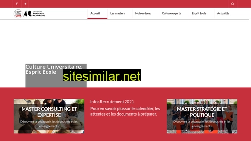 isic-mastercom.fr alternative sites