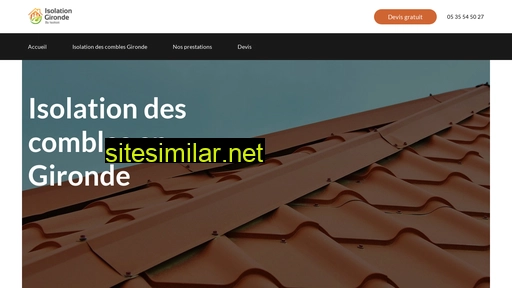 isolation-gironde.fr alternative sites