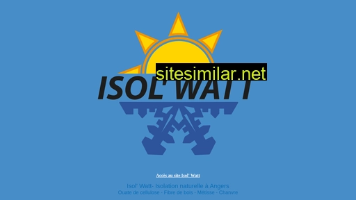 isolwatt.fr alternative sites