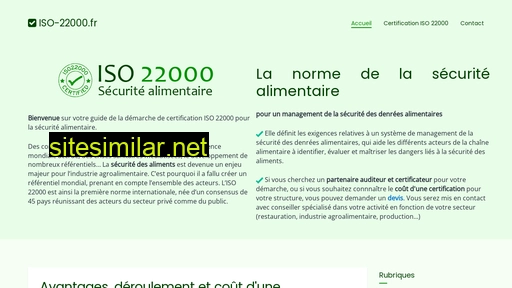 iso-22000.fr alternative sites
