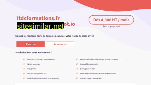 itdcformations.fr alternative sites