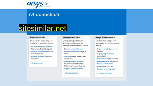 ivf-donostia.fr alternative sites
