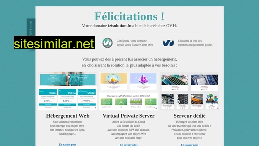izisolution.fr alternative sites