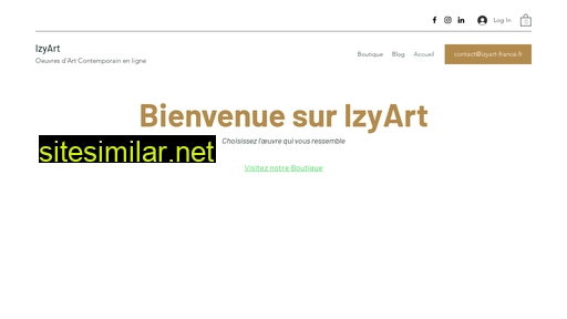 izyart.fr alternative sites