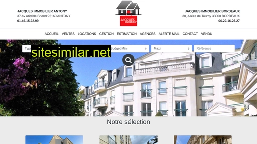 jacquesimmobilier.fr alternative sites