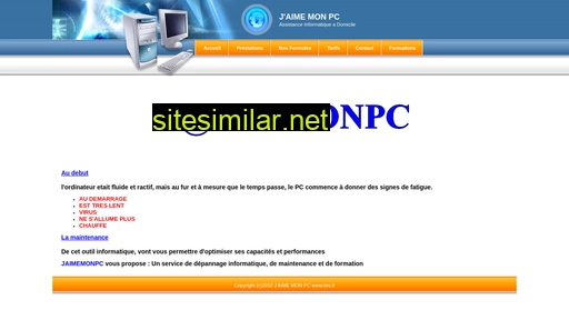jaimemonpc.fr alternative sites